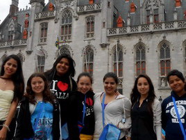 Plaza mayor de Brujas