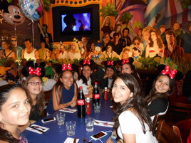 Cena en Disneyland Paris Planet Hollywood